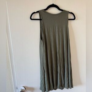 American Eagle Outfitters Olive Midi Dress